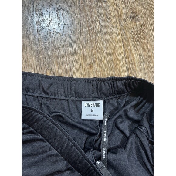 Gymshark Training Shorts Black Mens M Athletic Gym Workout Performance 7 Inseam - Picture 4 of 9